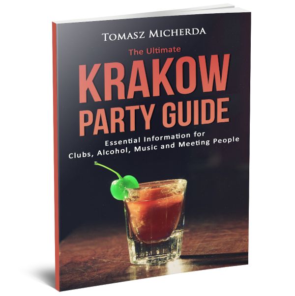 Moja pierwsza książka na Amazonie - Krakow Party Guide