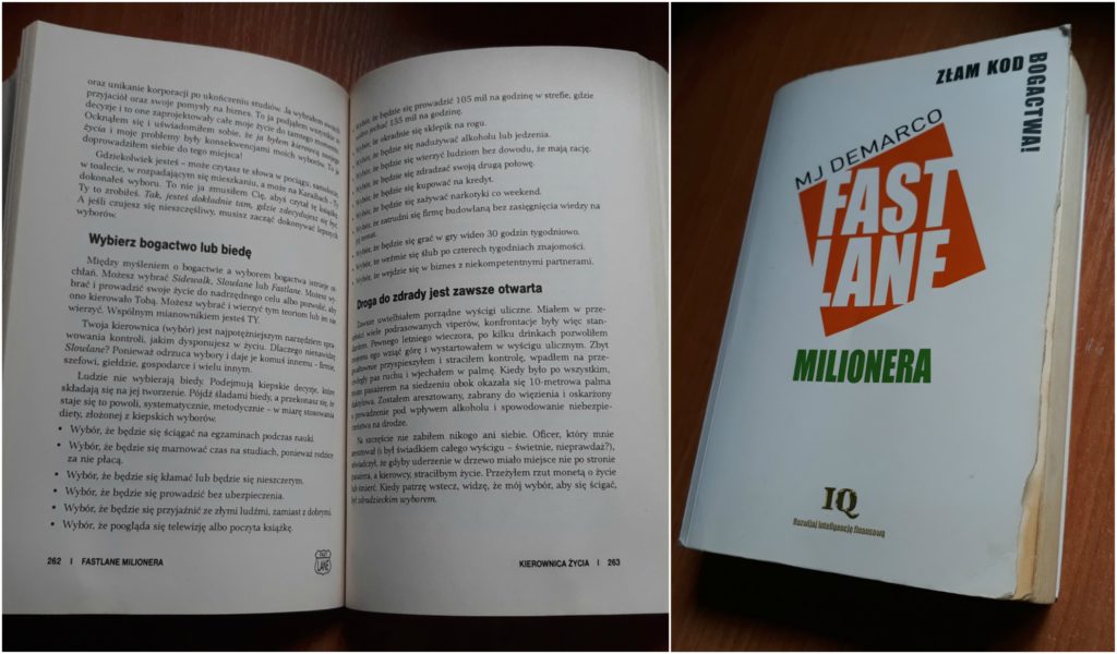 Fastlane Milionera - recenzja książki. 