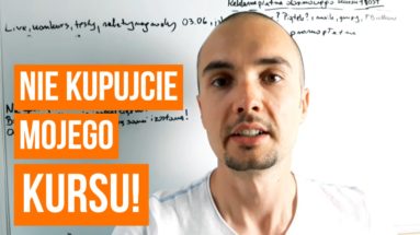 Nie kupujcie mojego kursu Amazona, jeżeli...