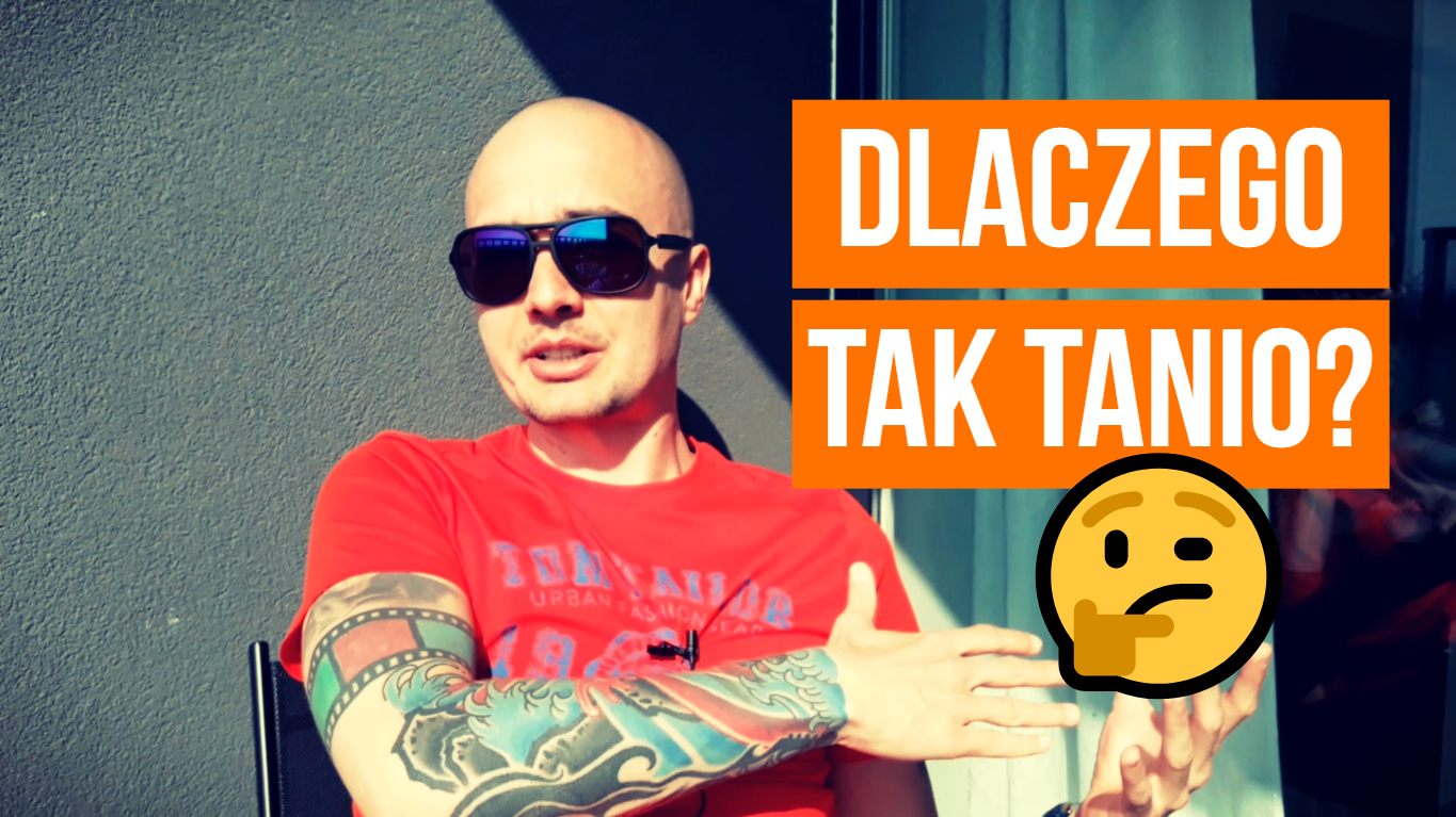 Dlaczego moje kursy są tak TANIE?