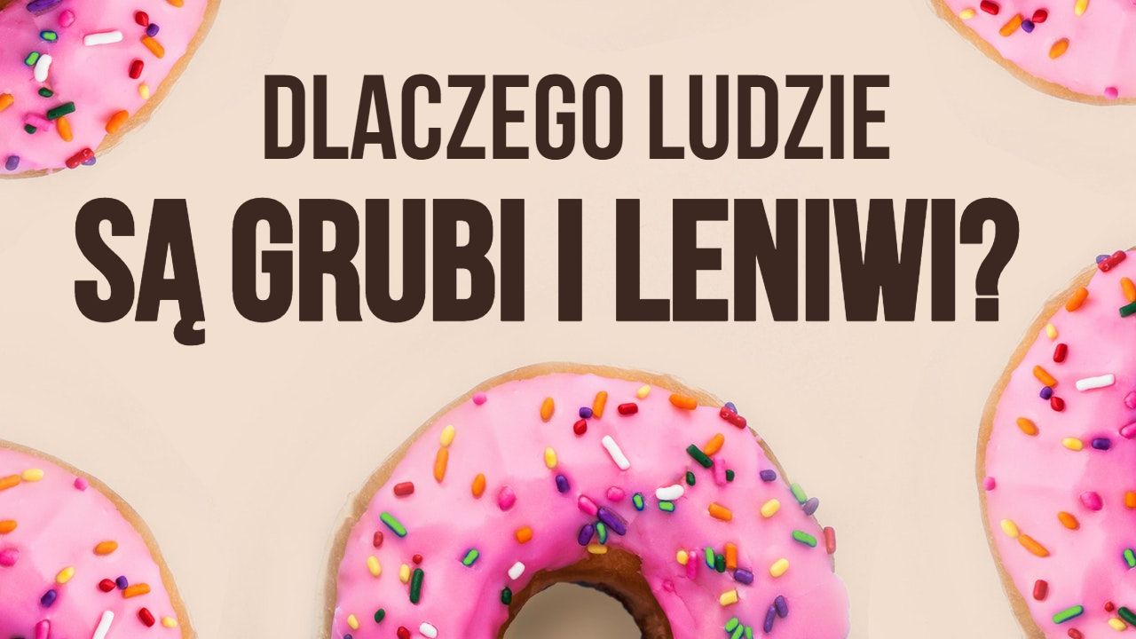 Dlaczego ludzie są grubi i leniwi?