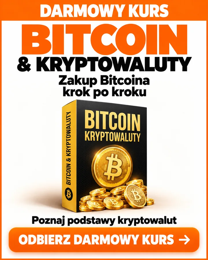 Bitcoin i kryptowaluty — zakup Bitcoina krok po kroku. Odbierz darmowy kurs (otwiera się w nowej karcie).